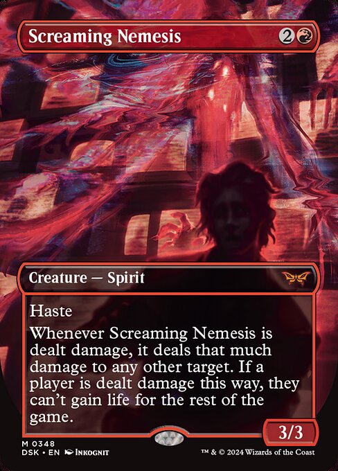 Kreischende Nemesis XDSK-348 Mythic Near Mint Englisch Foil