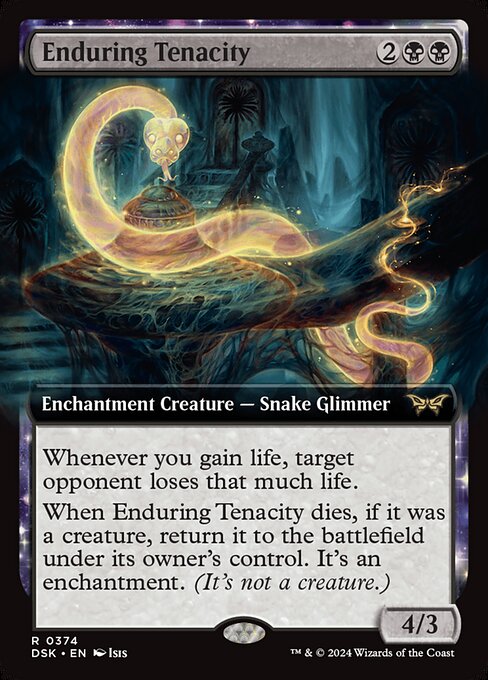 Enduring Tenacity XDSK-374 Rare Near Mint Englisch Foil