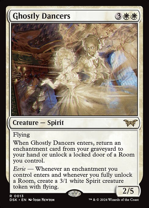 Ghostly Dancers DSK-13 Rare Excellent Englisch Foil