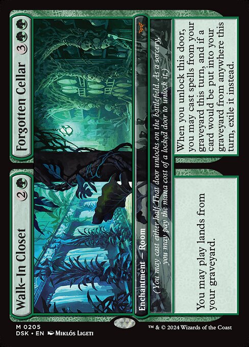 Walk-In Closet // Forgotten Cellar DSK-205 Mythic Near Mint Englisch Foil