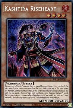 Kashtira Riseheart MP24-065 Secret Rare Excellent Deutsch 1. Auflage