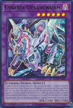 Cyberse Desavewurm MP24-EN195 Ultra Rare Near Mint Englisch 1. Auflage