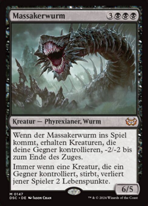 Massakerwurm DSC-147 Mythic Near Mint Deutsch