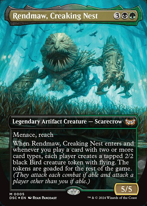 Reißmaul, knarzendes Nest DSC-5 Mythic Excellent Englisch