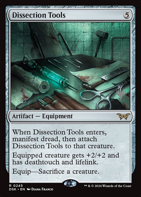 Dissection Tools PDSK-245 Rare Near Mint Englisch