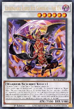 Legendärer Lord der Sechs Samurai - Shi En (V.1) ROTA-039 Ultra Rare Near Mint Deutsch 1. Auflage