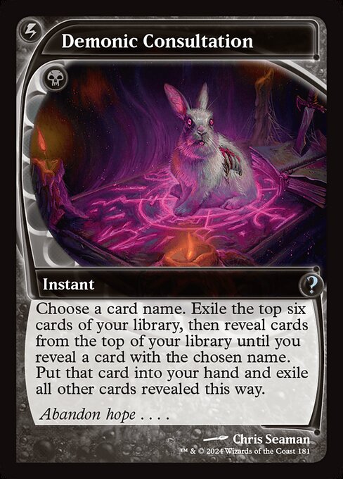 Demonic Consultation MB2-181 Uncommon Near Mint Englisch