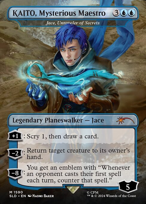 Jace, Unraveler of Secrets SLDCTSS-1590 Mythic Near Mint Englisch Foil