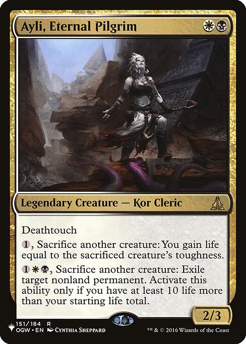 Ayli, Eternal Pilgrim MB2R- Rare Excellent Englisch