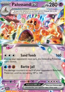 Palossand ex SSP-091 Double Rare Excellent Englisch