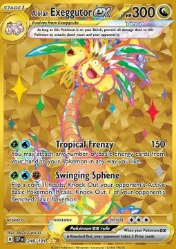 Alola-Kokowei ex SSP-248 Secret Rare Excellent Deutsch