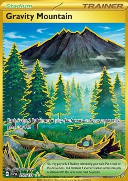 Erdanziehungsberg SSP-250 Secret Rare Excellent Deutsch