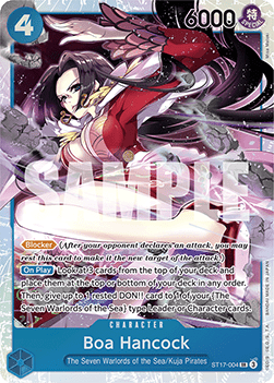 Boa Hancock (ST17-004) ST-17 Super Rare Excellent Englisch