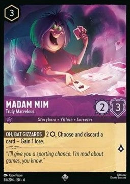 Madame Mim - Wahrlich wunderbar 6AZS-55 Super Rare Near Mint Deutsch