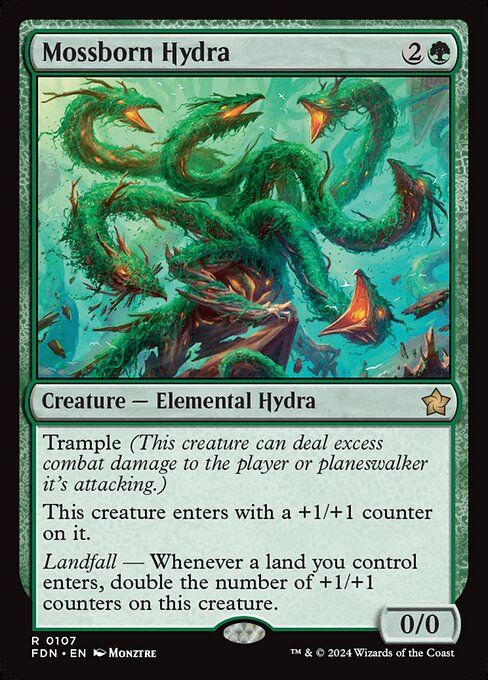 Moosgeborene Hydra FDN-107 Rare Near Mint Englisch Foil
