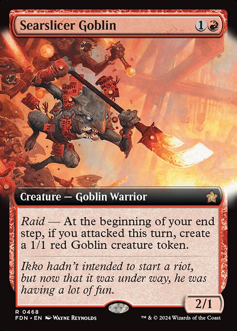 Searslicer Goblin XFDN-468 Rare Near Mint Englisch