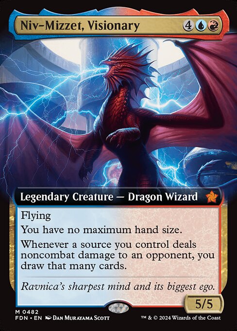 Niv-Mizzet, Visionary XFDN-482 Mythic Near Mint Englisch