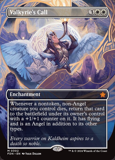 Valkyrie's Call XFDN-302 Mythic Near Mint Englisch