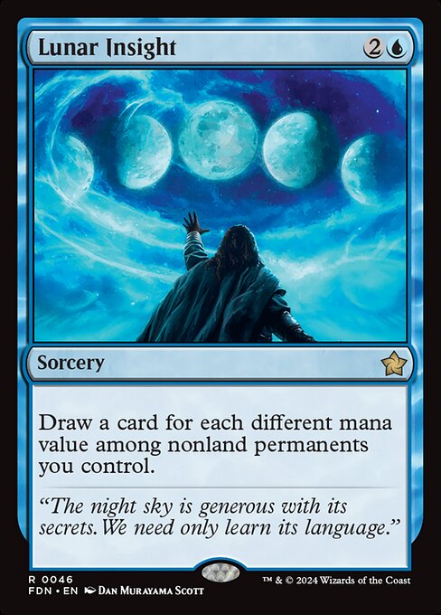 Lunar Insight FDN-46 Rare Good Englisch Foil