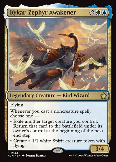 Kykar, Zephyr Awakener FDN-122 Rare Near Mint Englisch