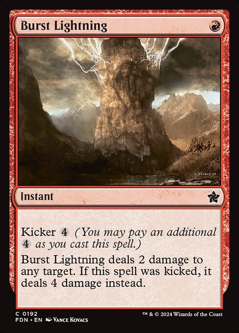 Burst Lightning FDN-192 Common Near Mint Englisch