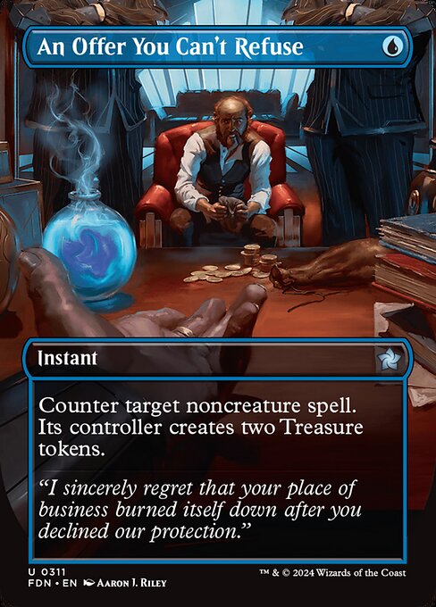 An Offer You Can't Refuse XFDN-311 Uncommon Near Mint Englisch Foil