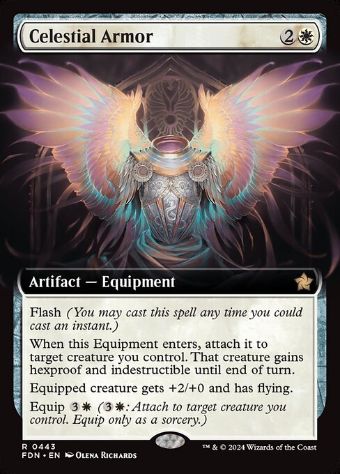 Celestial Armor XFDN-443 Rare Near Mint Englisch