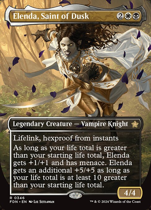 Elenda, Saint of Dusk XFDN-346 Rare Near Mint Englisch