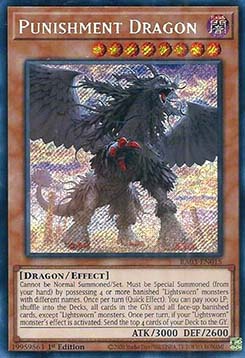 Bestrafungsdrache (V.3) RA03-015 Secret Rare Near Mint Deutsch 1. Auflage