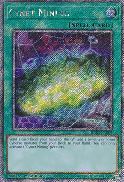 Cynet-Gewinnung (V.4) RA03-067 Platinum Secret Rare Near Mint Deutsch 1. Auflage