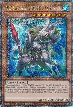 Mermail Abyssteus RA03-007 Quarter Century Secret Rare Near Mint Englisch 1. Auflage