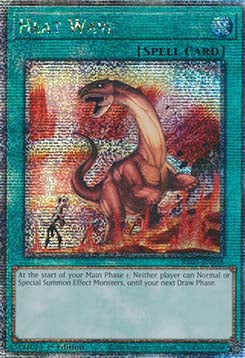 Heat Wave RA03-058 Quarter Century Secret Rare Near Mint Englisch 1. Auflage