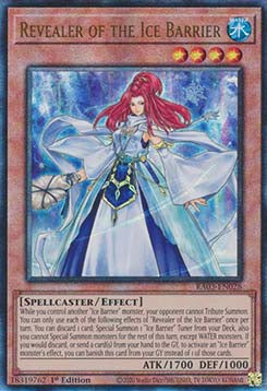 Offenbarerin der Eisbarriere (V.7) RA03-028 Ultimate Rare Near Mint Deutsch 1. Auflage