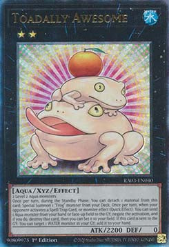 Krötellig umwerfend (V.7) RA03-040 Ultimate Rare Near Mint Deutsch 1. Auflage