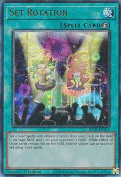 Setzrotation (V.7) RA03-065 Ultimate Rare Near Mint Deutsch 1. Auflage