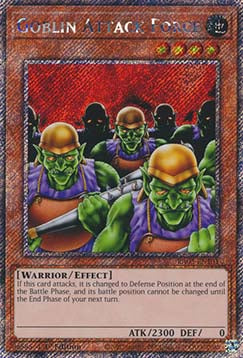 Goblin Angriffstrupp (V.1) RA03-101 Platinum Secret Rare Near Mint Deutsch 1. Auflage