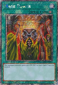 Kraft der Magie (V.1) RA03-113 Platinum Secret Rare Near Mint Deutsch 1. Auflage