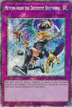 Rückkehr aus der anderen Dimension (V.1) RA03-140 Platinum Secret Rare Near Mint Deutsch 1. Auflage