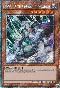 Möbius der Frostmonarch (V.1) RA03-142 Platinum Secret Rare Near Mint Deutsch 1. Auflage