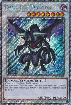 Finsternis End Drache (V.1) RA03-216 Platinum Secret Rare Near Mint Deutsch 1. Auflage