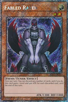 Sagenhafter Rabe (V.1) RA03-239 Platinum Secret Rare Near Mint Deutsch 1. Auflage