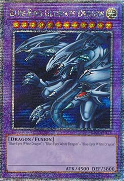 Blauäugiger ultimativer Drache (V.2) RA03-178 Quarter Century Secret Rare Near Mint Deutsch 1. Auflage