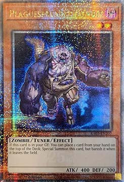Seuchenverbreitender Zombie (V.2) RA03-207 Quarter Century Secret Rare Near Mint Deutsch 1. Auflage