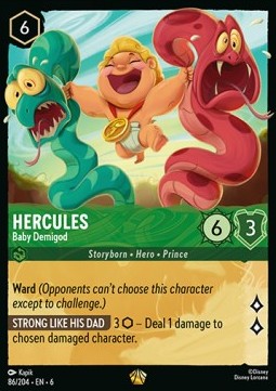 Hercules - Baby-Halbgott 6AZS-86 Legendary Near Mint Deutsch