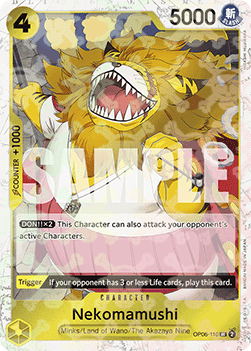Nekomamushi (OP06-110) (V.1) PRB01 Uncommon Near Mint Englisch