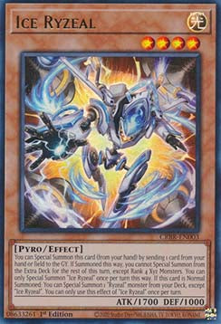 Ice Ryzeal CRBR-003 Ultra Rare Excellent Englisch 1. Auflage