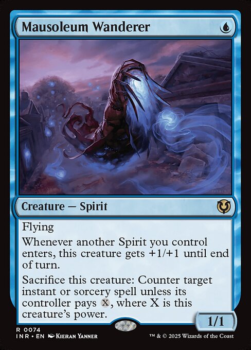 Mausoleum Wanderer INR-74 Rare Near Mint Englisch