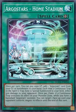 Argostars - Home Stadium SUDA-058 Super Rare Near Mint Englisch 1. Auflage