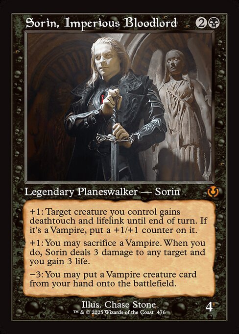 Sorin, Imperious Bloodlord XINR-476 Mythic Near Mint Englisch