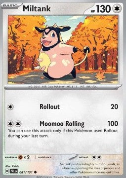 Miltank PRE-081 Common Near Mint Deutsch Reverse Holo